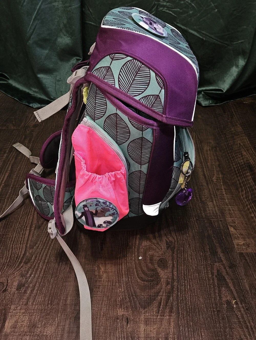 Ergobag Prime Rucksack Backpack Wonbearland With Matching Drawstring Bag